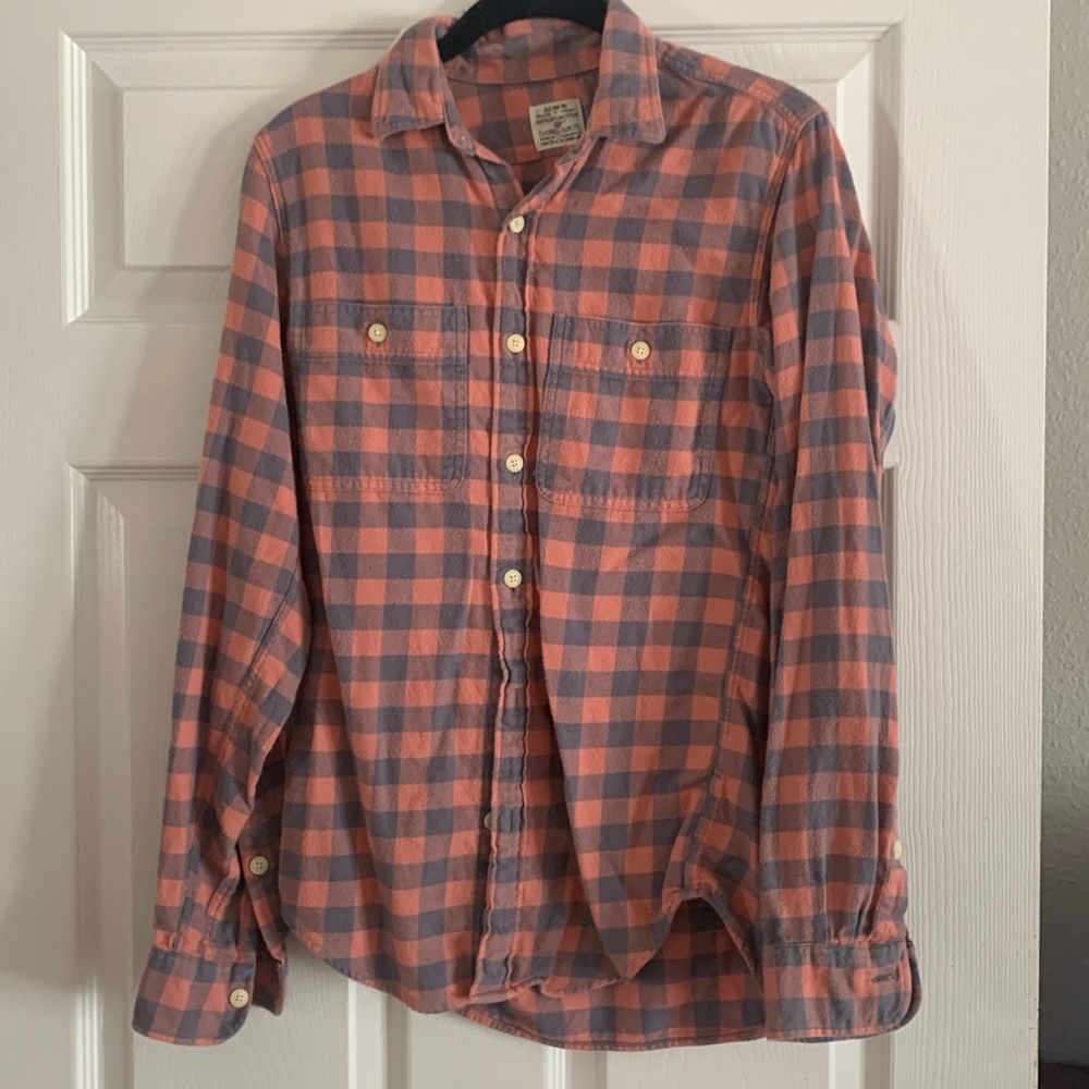 Men's jcrew flannel x small